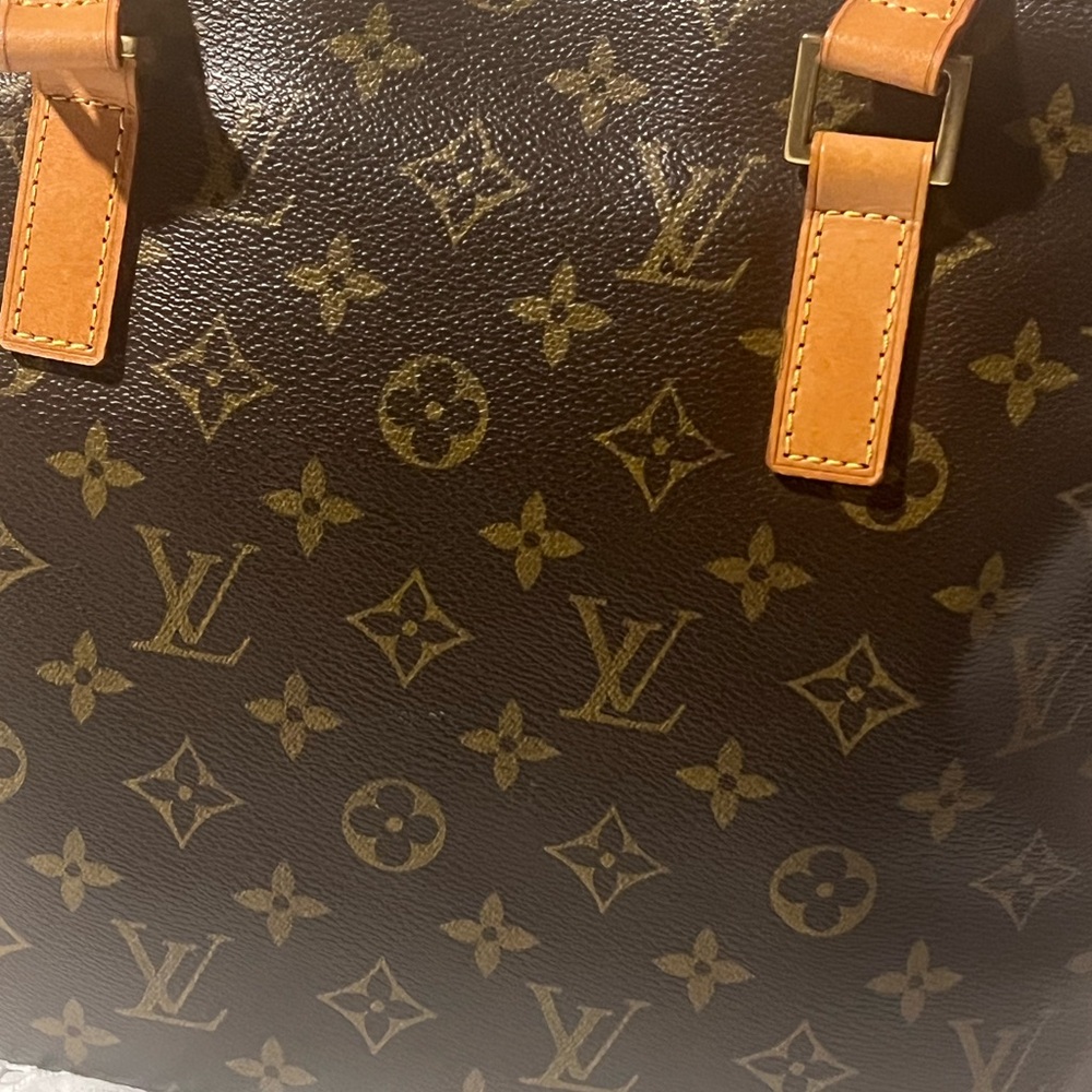 CLEAN Louis Vuitton Cabas Piano Monogram Handbag